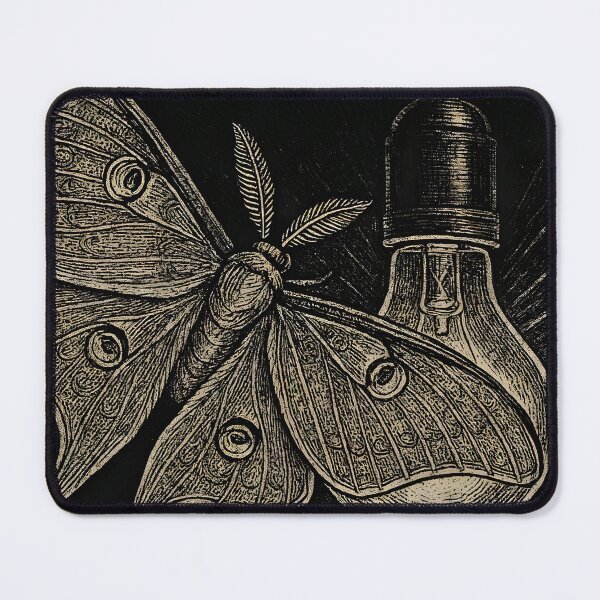 Item preview, Socially Awkward - Vintage Moth Art designed and sold by Dhenin Studio.