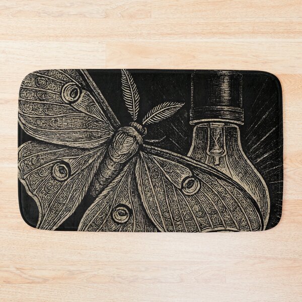 Item preview, Socially Awkward - Vintage Moth Art designed and sold by Dhenin Studio.