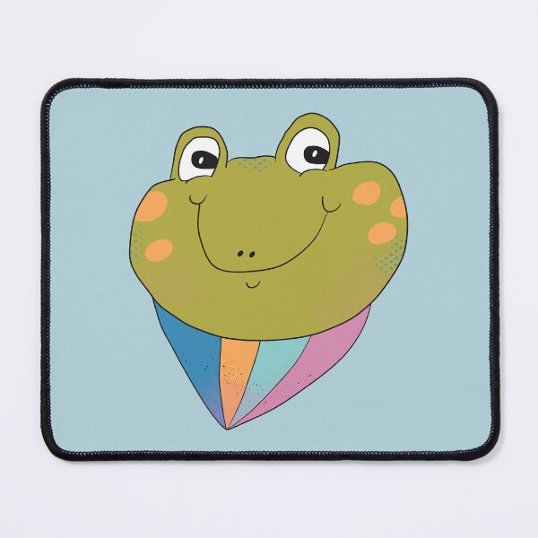 Item preview, Silly Frog Burst (Blue) designed and sold by yellowflowerhut.
