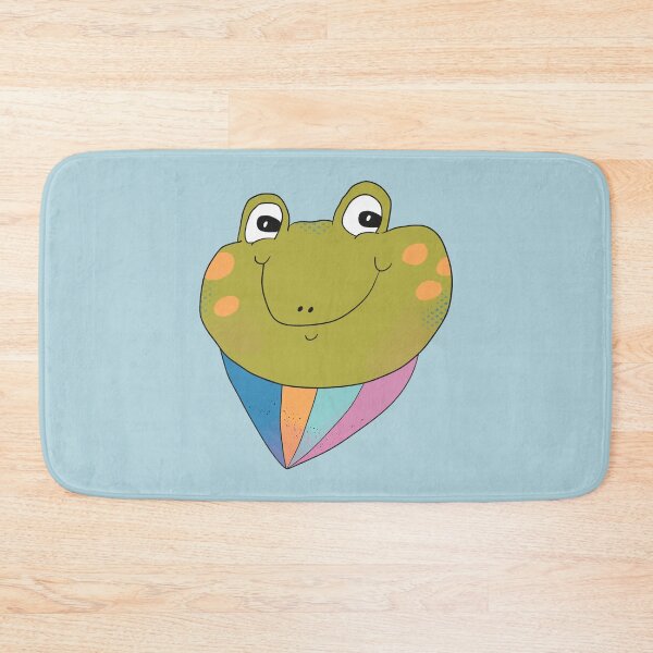 Item preview, Silly Frog Burst (Blue) designed and sold by yellowflowerhut.
