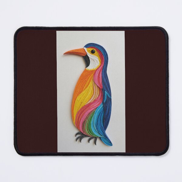 Item preview, Vibrant Quilling Paper Bird Art designed and sold by Color & Form.