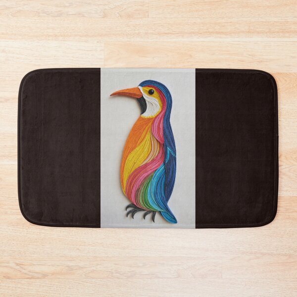 Item preview, Vibrant Quilling Paper Bird Art designed and sold by  Color & Form.