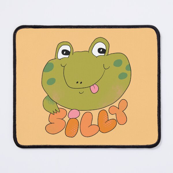 Item preview, Silly Frog (Orange) designed and sold by yellowflowerhut.