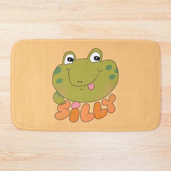 Item preview, Silly Frog (Orange) designed and sold by yellowflowerhut.