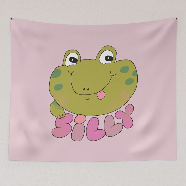 Item preview, Silly Frog (Purple) designed and sold by yellowflowerhut.