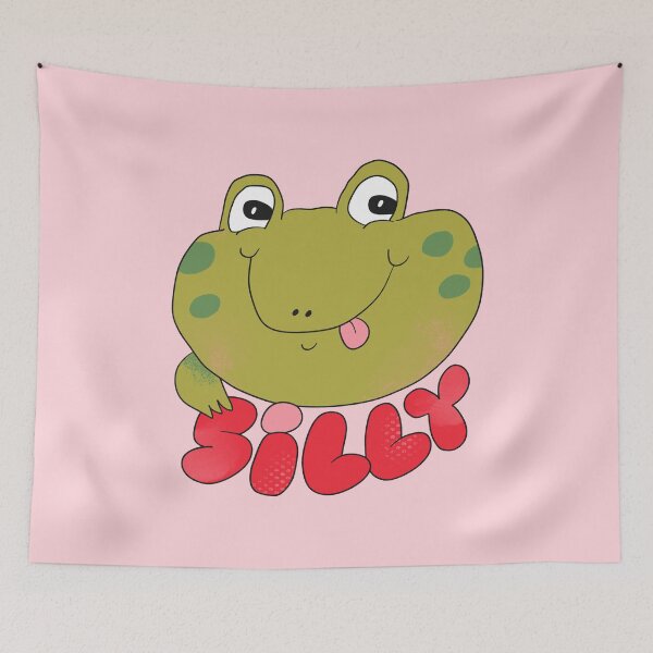 Item preview, Silly Frog (Red) designed and sold by yellowflowerhut.