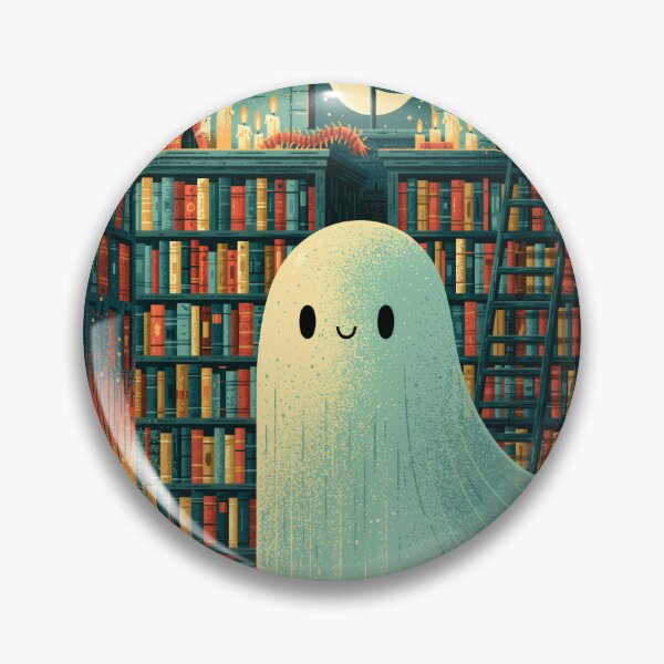 Item preview, Haunted Library - Spooky Ghost Dark Academia Book Tee designed and sold by FrostyFrisby.