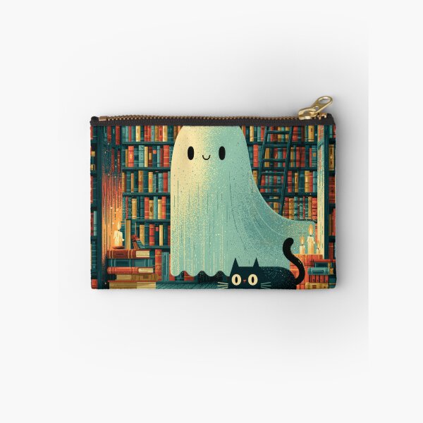 Item preview, Haunted Library - Spooky Ghost Dark Academia Book Tee designed and sold by FrostyFrisby.