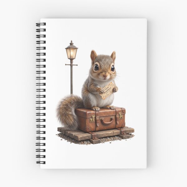Item preview, Little Traveling Squirrel designed and sold by Helenaphotoart.