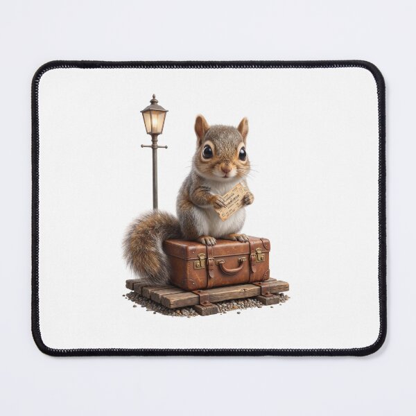 Item preview, Little Traveling Squirrel designed and sold by Helenaphotoart.