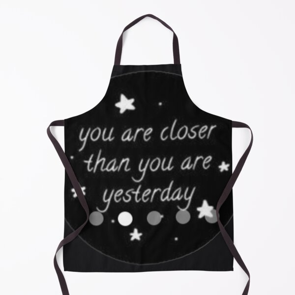 Item preview, You Are Closer Than You Were Yesterday Celestial - Motivational Sticker designed and sold by Scro-Ciob-Shop.
