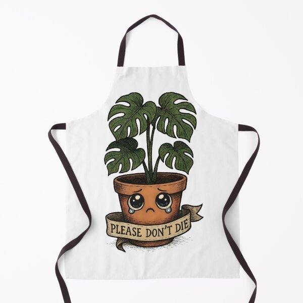 Item preview, Please Don't Die - Monstera Plant Lover designed and sold by Dhenin Studio.