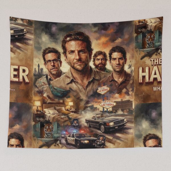 Item preview, The Hangover Fine Art Tribute designed and sold by Art's Diner.