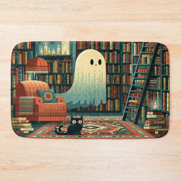 Item preview, Haunted Library - Spooky Ghost Dark Academia Book Tee designed and sold by FrostyFrisby.