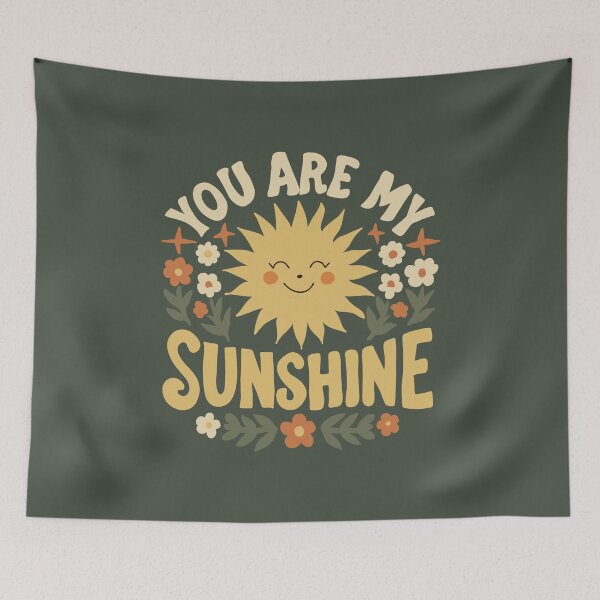 Item preview, Sunshine, retro vintage 70s groovy aesthetic sun design designed and sold by LeshanArt.