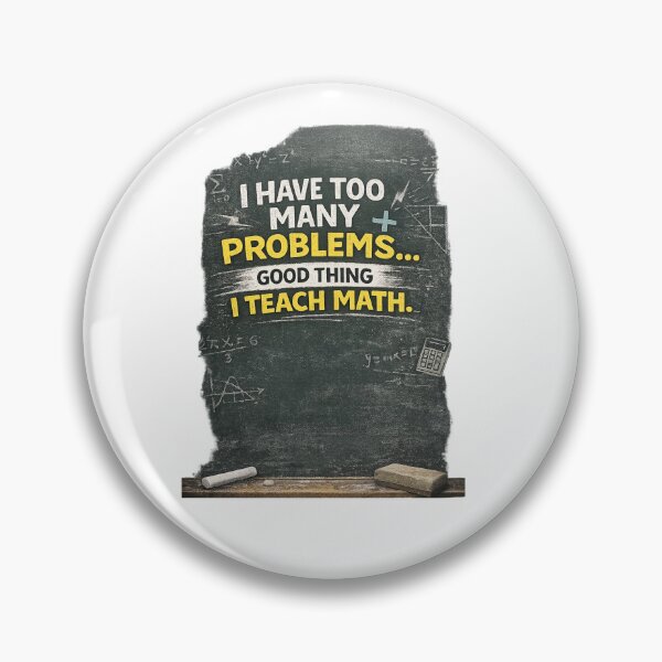 Item preview, Funny Math Problems Pun – I have Too Many Problems... designed and sold by Lotta Luxxa Lifestyle.