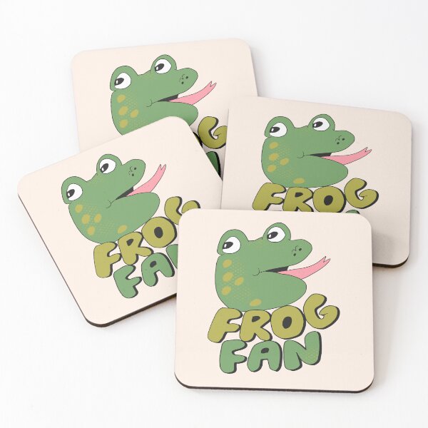 Item preview, Frog Fan (Green) designed and sold by yellowflowerhut.