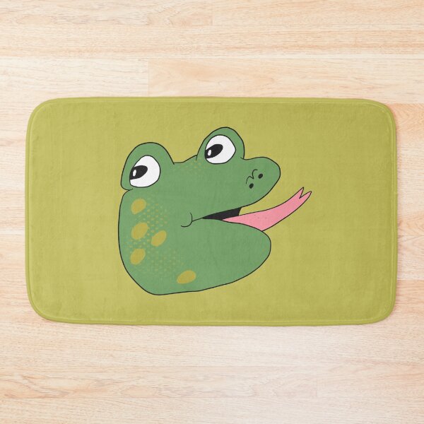 Item preview, Frog Fan (Green) designed and sold by yellowflowerhut.