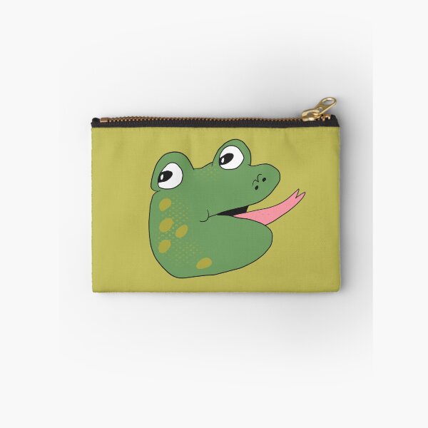 Item preview, Frog Fan (Green) designed and sold by yellowflowerhut.