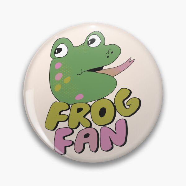 Item preview, Frog Fan (Purple) designed and sold by yellowflowerhut.