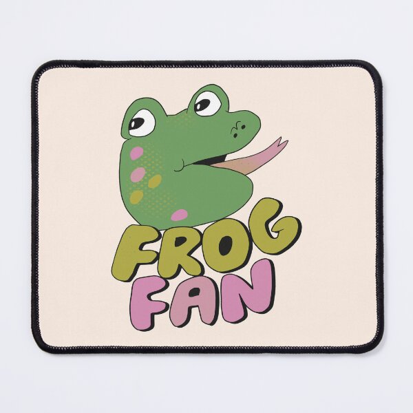 Item preview, Frog Fan (Purple) designed and sold by yellowflowerhut.