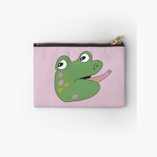Item preview, Frog Fan (Purple) designed and sold by yellowflowerhut.