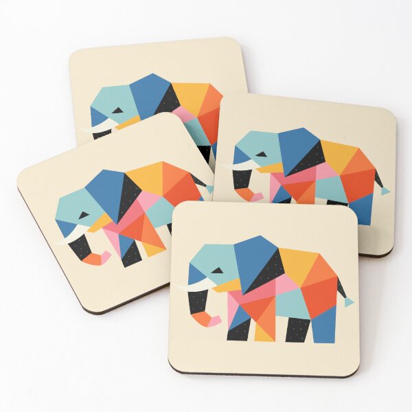 Item preview, Kaleido Elephant designed and sold by AndyWestface.