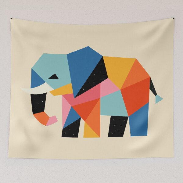 Item preview, Kaleido Elephant designed and sold by AndyWestface.