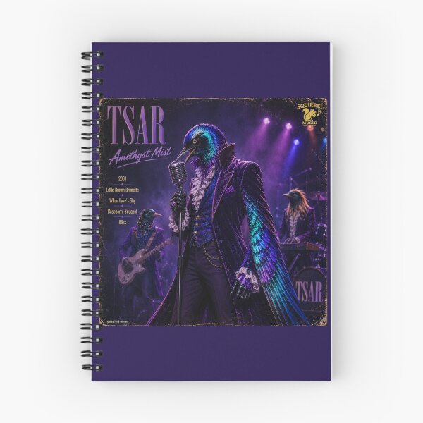 Item preview, Tsar Amethyst Mist Classic Retro Album Parody designed and sold by MissTerryWoman.