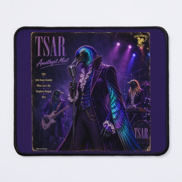 Item preview, Tsar Amethyst Mist Classic Retro Album Parody designed and sold by MissTerryWoman.