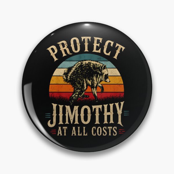 Item preview, Protect Jimothy At All Costs Funny Jimothy Viral Raccoon designed and sold by Apparel-Vortex.