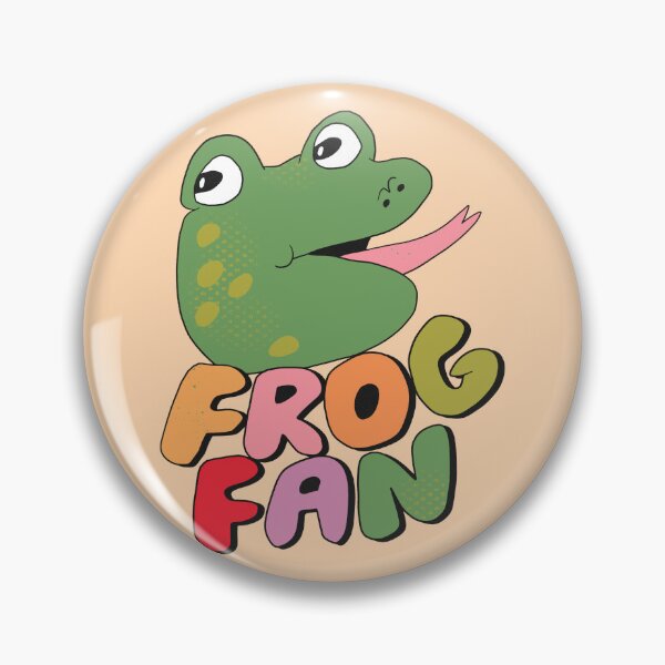 Item preview, Frog Fan (Multi-Color) designed and sold by yellowflowerhut.