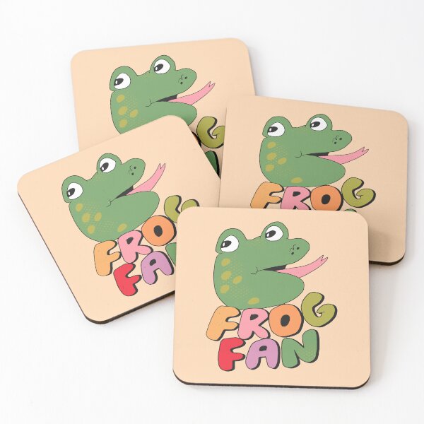 Item preview, Frog Fan (Multi-Color) designed and sold by yellowflowerhut.