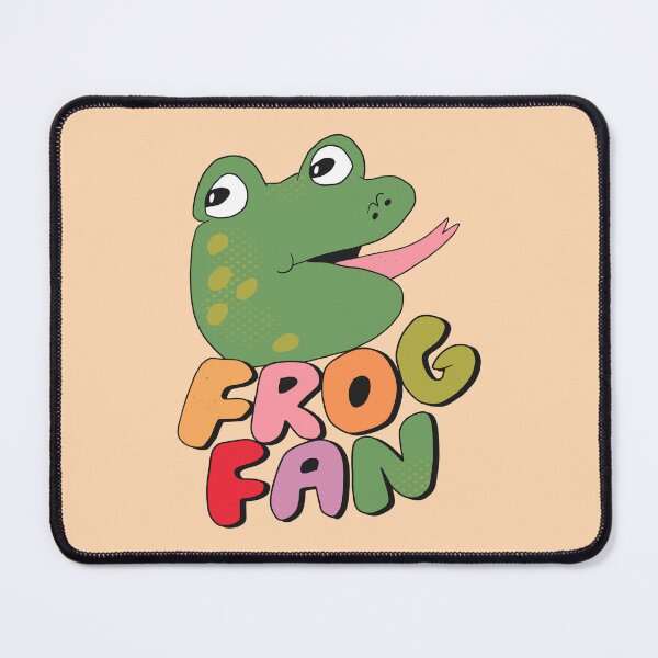 Item preview, Frog Fan (Multi-Color) designed and sold by yellowflowerhut.