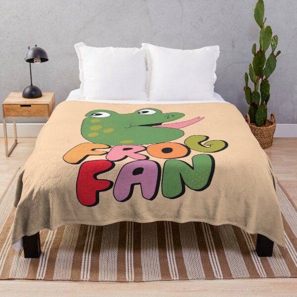 Item preview, Frog Fan (Multi-Color) designed and sold by yellowflowerhut.