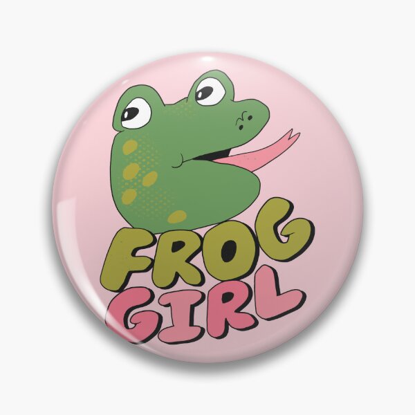 Item preview, Frog Girl designed and sold by yellowflowerhut.