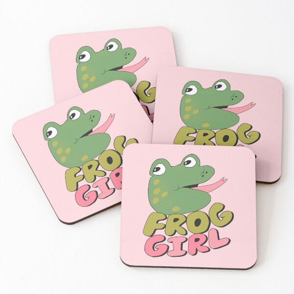 Item preview, Frog Girl designed and sold by yellowflowerhut.