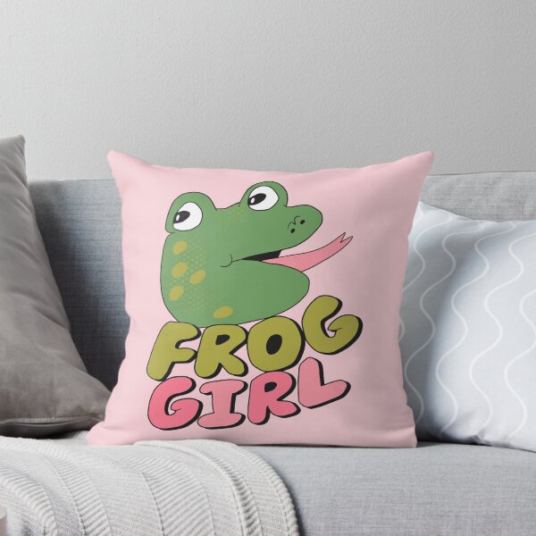 Item preview, Frog Girl designed and sold by yellowflowerhut.