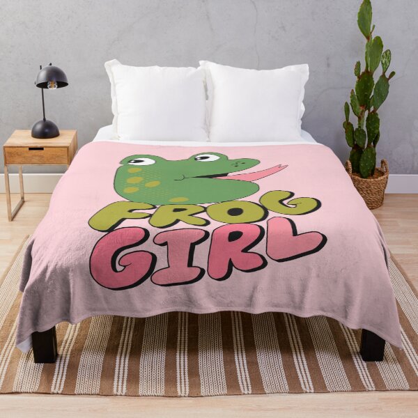 Item preview, Frog Girl designed and sold by yellowflowerhut.