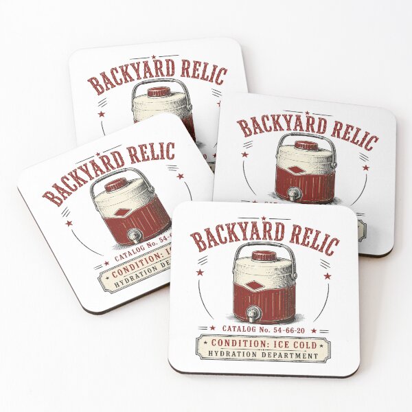 Item preview, Backyard Relic | Vintage Picnic Cooler Jug | Ice Cold Hydration | Retro Engraving Graphic designed and sold by Mikoff04-arts.