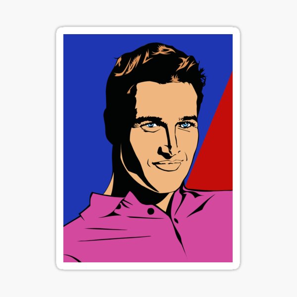 Paul Newman Sticker