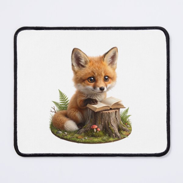 Item preview, Little Fox Book Club designed and sold by Helenaphotoart.