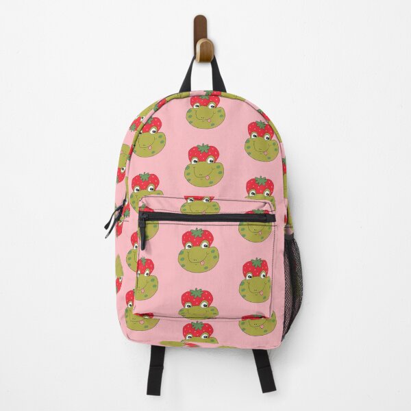 Item preview, Silly Strawberry Frog (Red) designed and sold by yellowflowerhut.