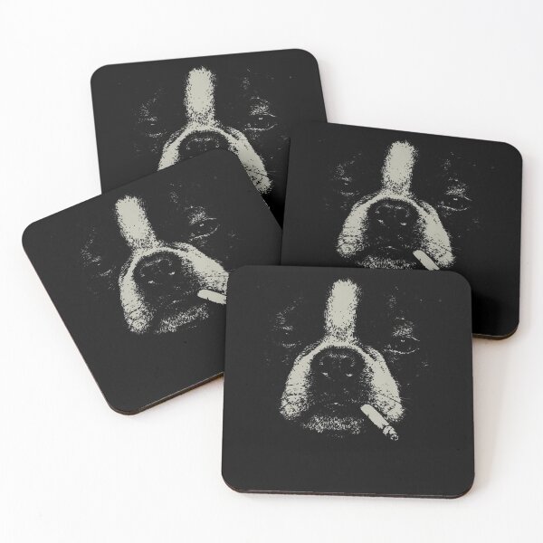 Item preview, Dog Smoking Cigarette Funny Boston Terrier Meme designed and sold by Apparel-Vortex.