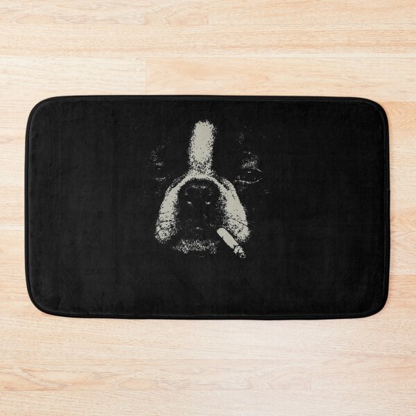 Item preview, Dog Smoking Cigarette Funny Boston Terrier Meme designed and sold by Apparel-Vortex.