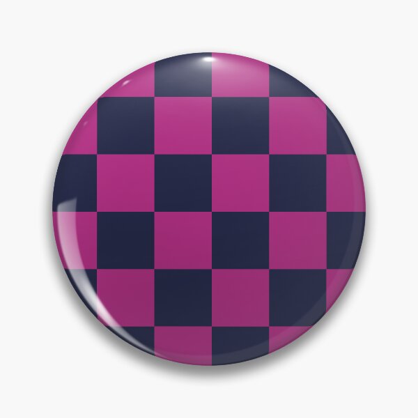 Artikelvorschau, Auffälliges Schachbrettmuster in Marineblau und Magenta entworfen und verkauft von ViviNyks.