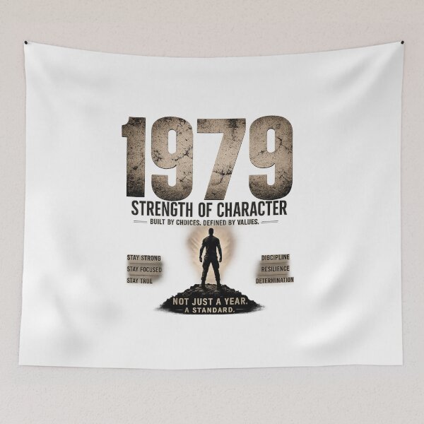 Item preview, 1979 Strength of Character Vintage Birthday Design designed and sold by JMDG Studio.