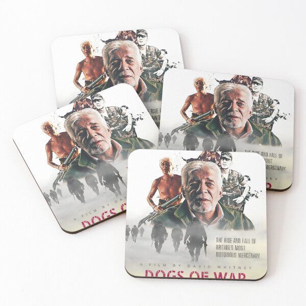 Item preview, Dogs Of War Original Custom Vintage Movie Poster Art designed and sold by Cool Robot Bro..