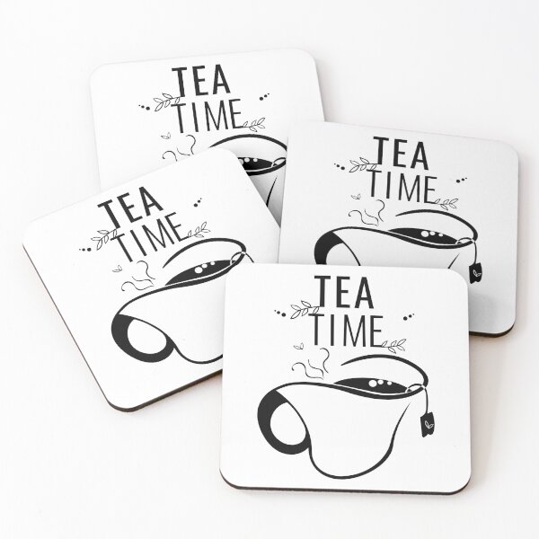 Item preview, hot tea time silhouette  designed and sold by OrPolly.