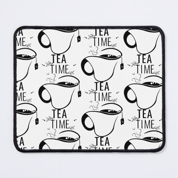 Item preview, hot tea time silhouette designed and sold by OrPolly.